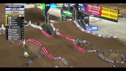 AMA Supercross 2016 - Rd2 San Diego - 450 Heat 2