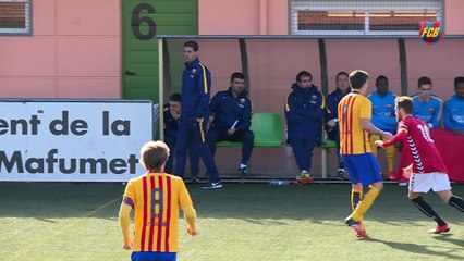 [HIGHLIGHTS] FUTBOL (2ª B): Pobla de Mafumet-FC Barcelona B (0-2)