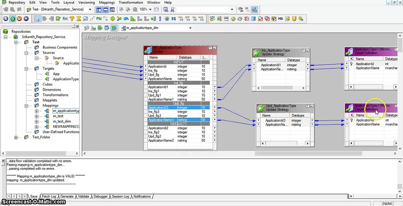 Updating records using update strategy transformation_Part2