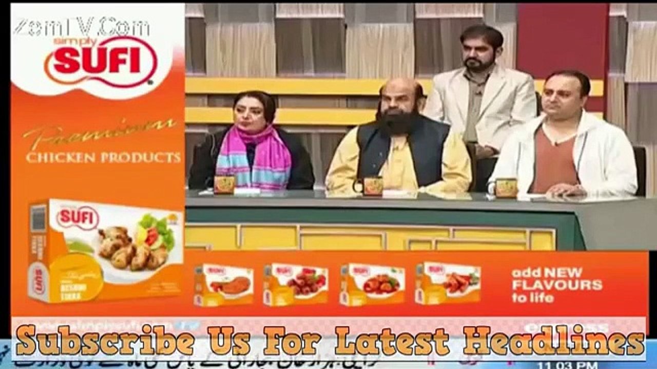 Khabardar Aftab Iqbal 14 January 2016 On Express News