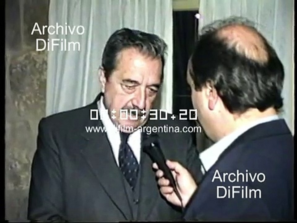 Raul Alfonsin : sobre proyecto Cóndor II (1991) y Crespo .
