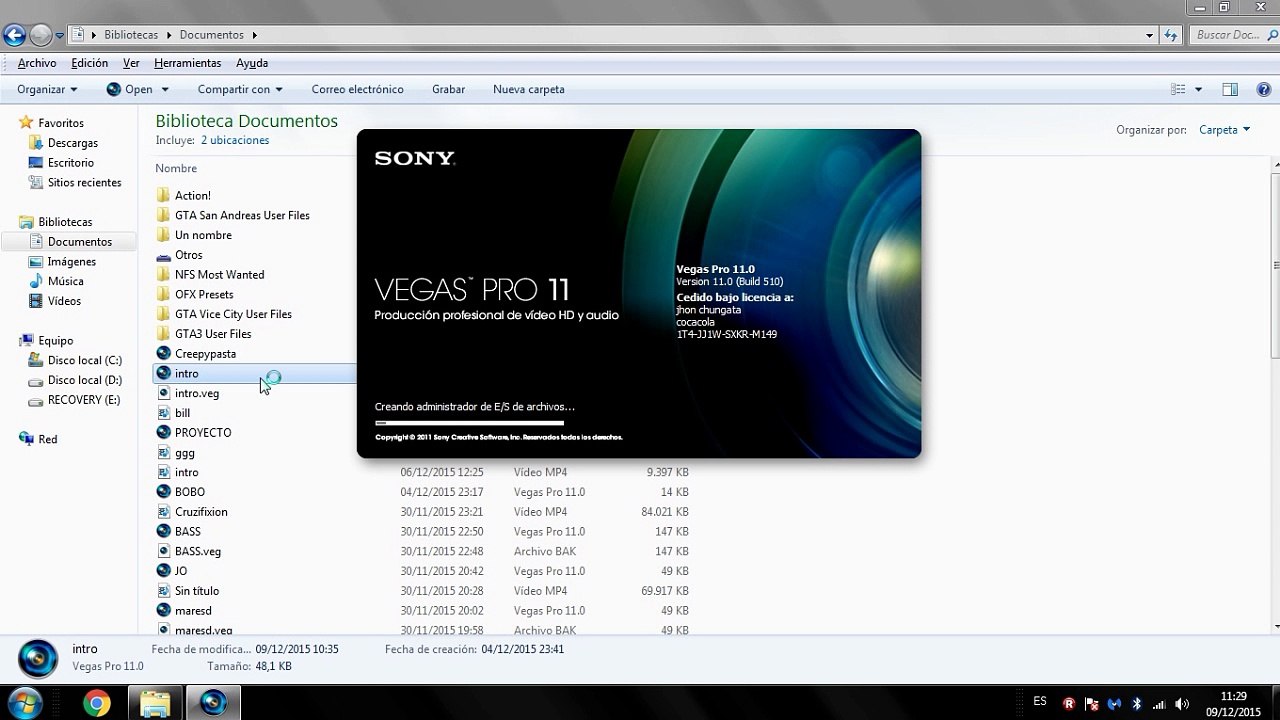 Como recuperar un proyecto anterior de Sony Vegas Pro 11, 12, 13.  -  (Cualquier Versión)