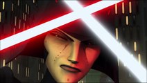 Star Wars Rebels -- Ahsoka VS The Fifth Brother and Seventh Sister (1080p)