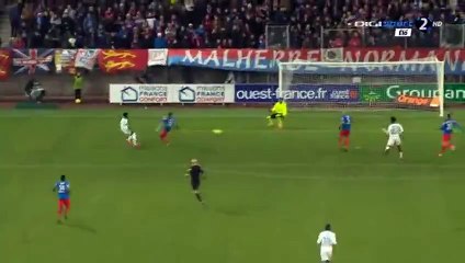 Georges-Kévin N'Koudou Goal - Caen 0-2 Marseille - 17-01-2016