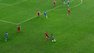 GOAL_ Reece James' stunning first goal for Wigan Athletic v Chesterfield - YouTube [720p]