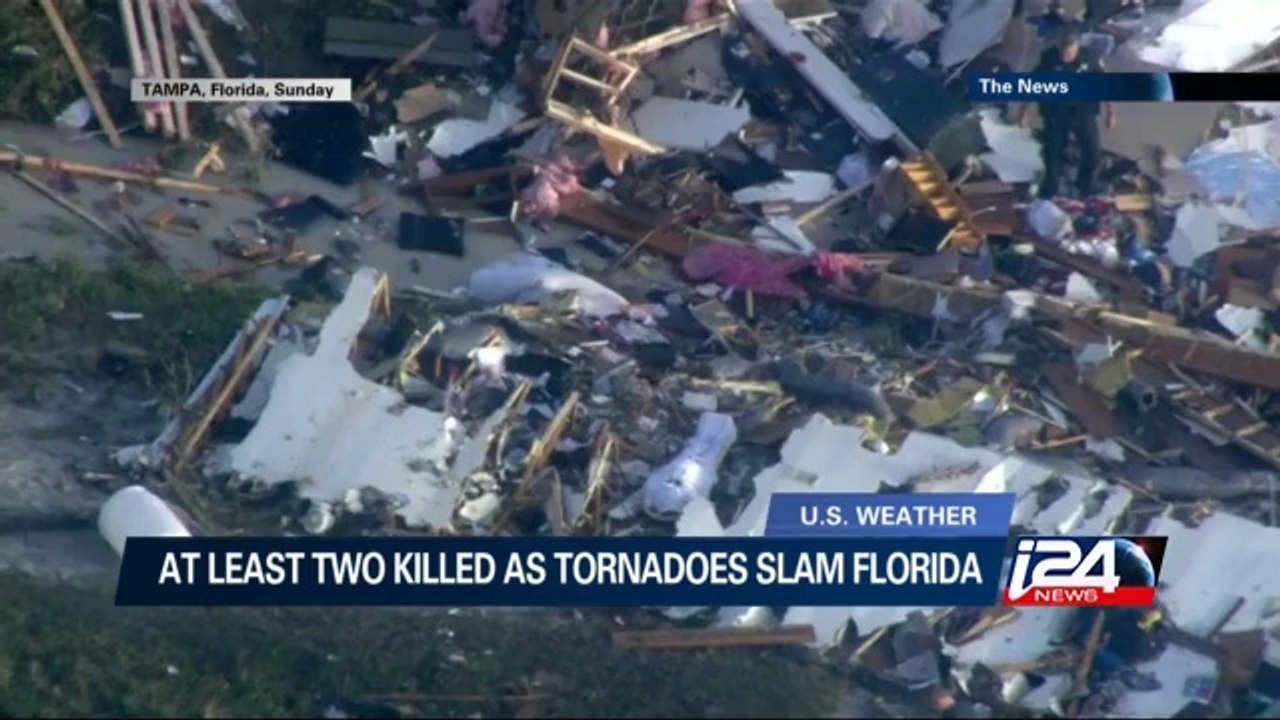 At least 2 killed as tornadoes slam florida