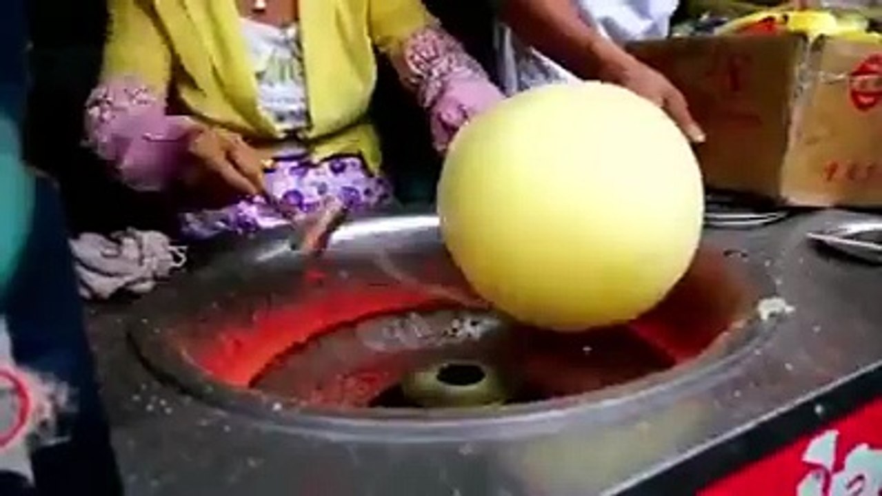 How to make a flower shaped cotton candy