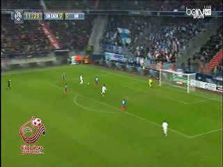 اهداف مباراة ( كان 1-3 مارسيليا ) الدوري الفرنسي