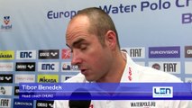 Interviews after Hungary won by 14:3 against Georgia – Men Ranking Round, Belgrade 2016 European Championships