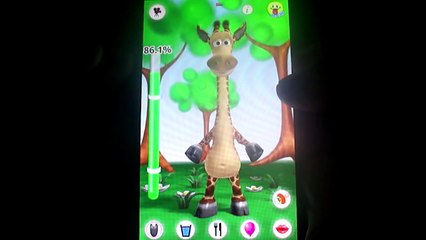 Talking Gina the Giraffe Android Gameplay
