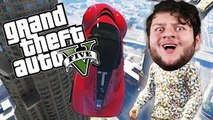 GTA 5 PC Online Funny Moments - RITAS SKYWARS! | MAX WTF IS THIS!? (Custom Games)