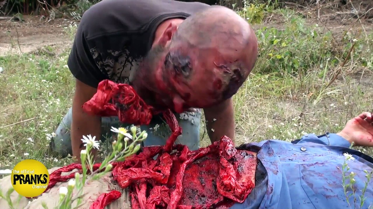 Zombies In Real Life Halloween Prank