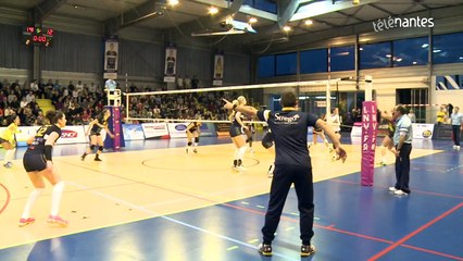 Victoire à l'arrachée des volleyeuses nantaises