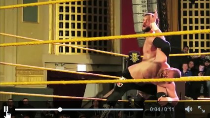 WWE FInn Balor Teases BULLET CLUB In Chicago NXT Event 1/16/2016