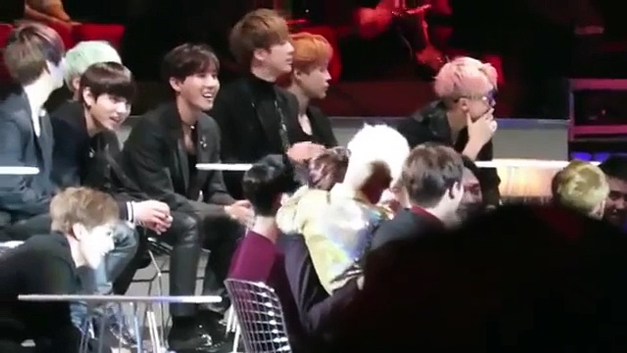 BTS reaction to Big Bang Bae bae @ MAMA 2015