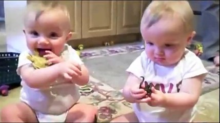 Babies Mock Dad&apos;s Sneeze