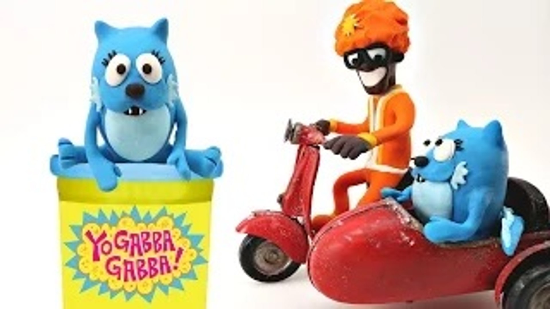 yo gabba gabba play doh