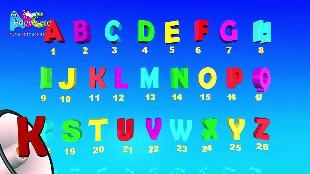 ABCD Alphabet Songs | 3D ABC Songs for Children | Learning ABC Nursery ...