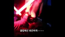 韓国の女性│酔っ払い女│ミニスカート│酔っ払って転んでる映像(涙) 飲みすぎ