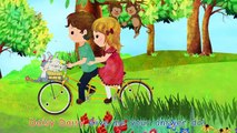 Daisy Bell / Bicycle Built for Two | Nursery Rhymes - ABCkidTV