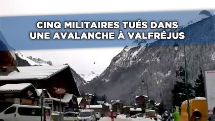 Cinq militaires tués dans une avalanche à Valfréjus