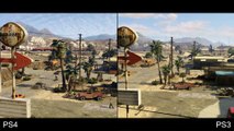 Grand Theft Auto 5 PS4 vs PS3 Trailer Comparison