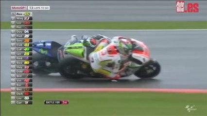 Valentino Rossi se hace eterno en Silverstone