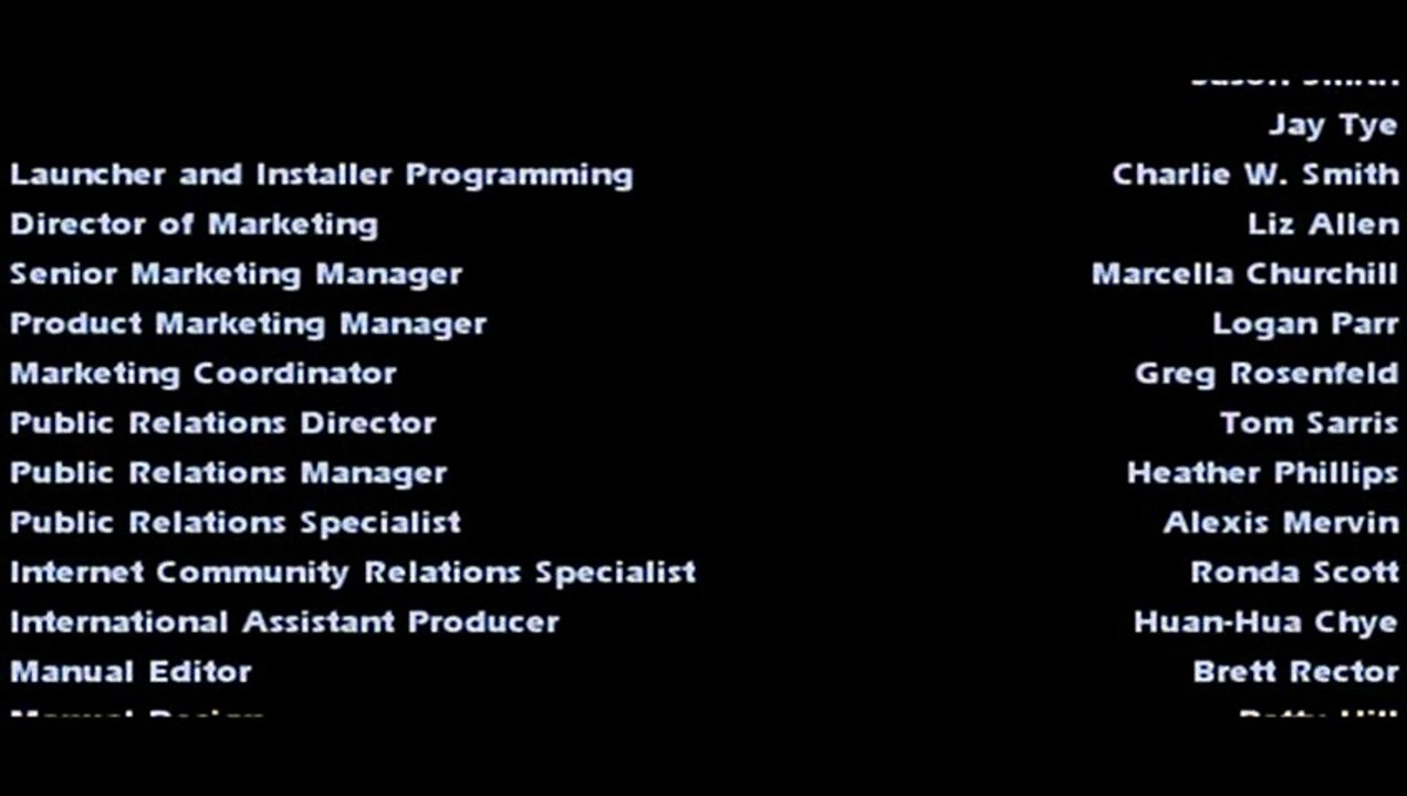 Star Wars Jedi Knight- Jedi Academy Credits
