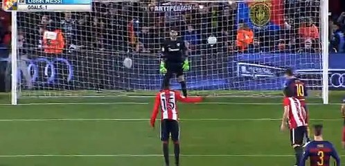 Messi L. (Penalty) Goal - Barcelona 1 - 0 Ath Bilbao - 17-01-2016