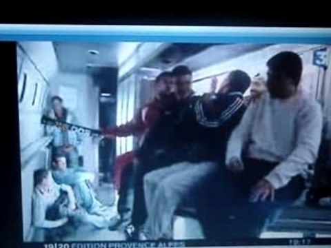 O.M PSG finale de mes couilles;retour TGV