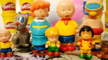 Caillou Oyun Hamuru DEV Sürpriz Yumurta Oyuncak Açma