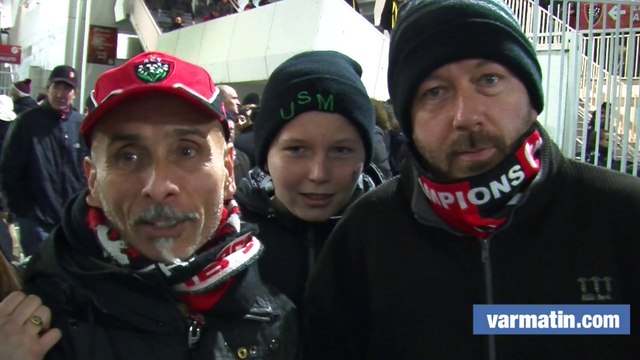 Les supporters après RCT-Wasps: Encore un pied vers les quarts de finale