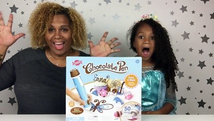 Télécharger la video: Chocolate Pen Candy Craft Skyrocket Toys ~ Artwork You Can Eat!