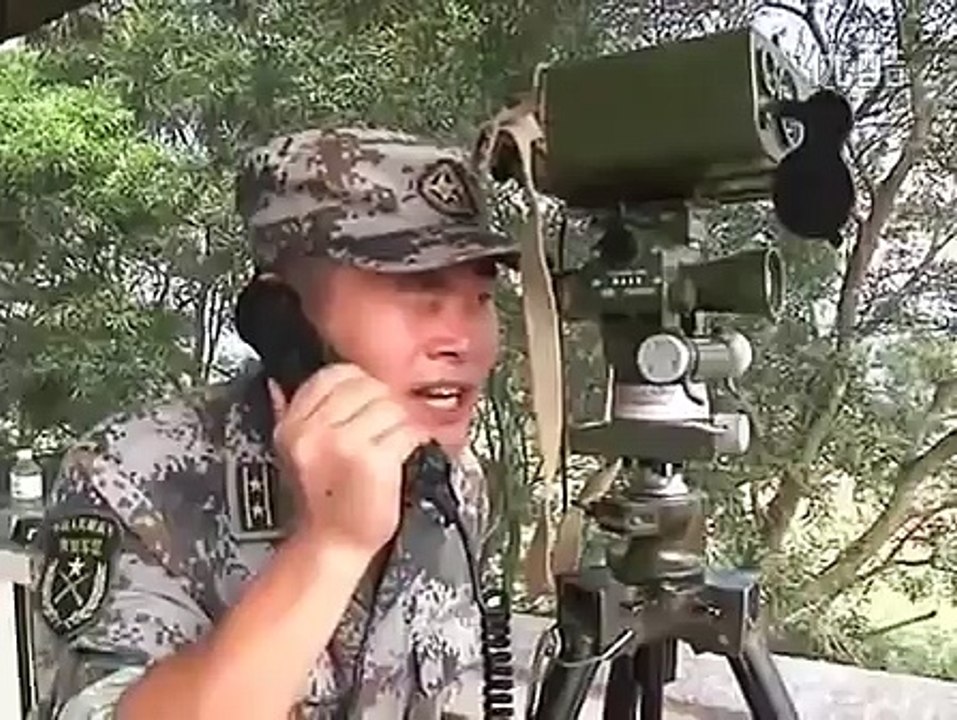 中国軍隊は釣魚島尖閣諸島のための演習現場