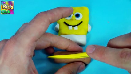 Play Doh Nickelodeon Spongebob Squarepants Toy Playdough Creation