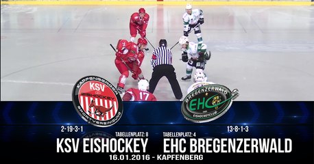 INL - KSV Eishockey vs EHC Bregenzerwald - Highlights & Interviews
