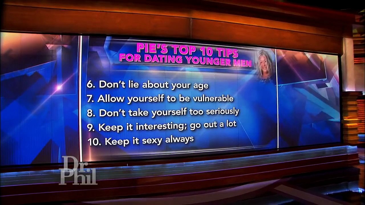 A Cougar Explains the Top Ten Tips for Dating Younger Men -- Dr. Phil