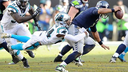 Josh Norman sacks Russell Wilson