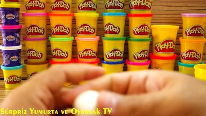 Oyun Hamuru ile Kardan Adam Yapımı | Play Doh Snowman