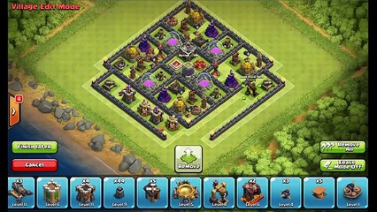 Clash of Clans - Best Farming Base  TH10 Forever Anti- All (19)