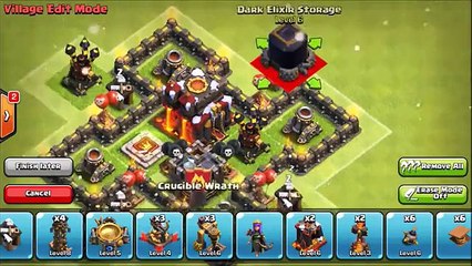 Clash of Clans - Best Farming Base  TH10 Forever Anti- All (23)