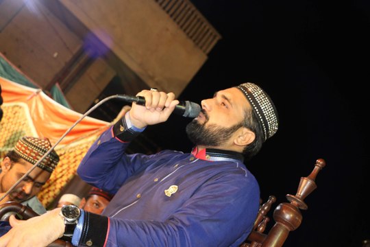 Mehfil vich Aqa di Qari Shahid Mahmood Qadri 2016 Mehfil Naat Shab Wajdan Sargodha 2015