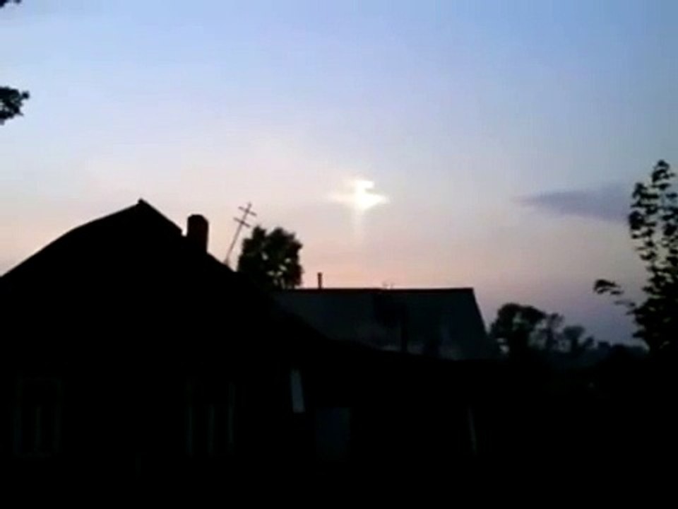 The cross in the sky