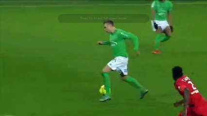 Goal Alexander Soderlund ~ St. Etienne 1-0 Lyon ~