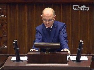 Poseł Waldemar Andzel - Wystąpienie z dnia 16 grudnia 2015 roku.