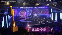 KBS Drama Awards 2015 - Yook Sungjae & Kim Sohyun En İyi Çift Ödülü [Türkçe Altyazı]