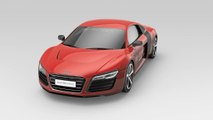 Audi R8 e-tron animation