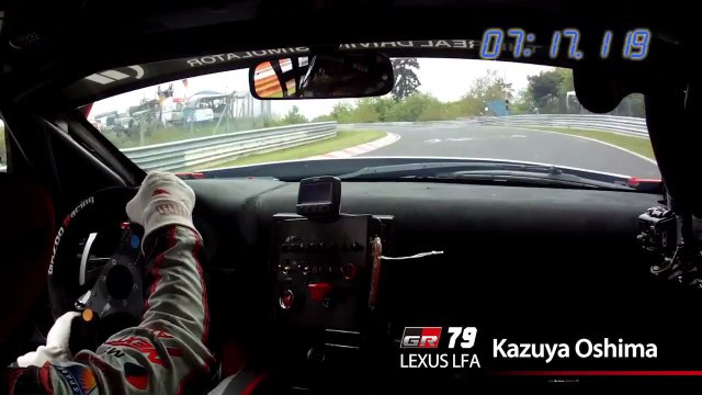 Lexus LFA en las 24 horas de Nürburgring