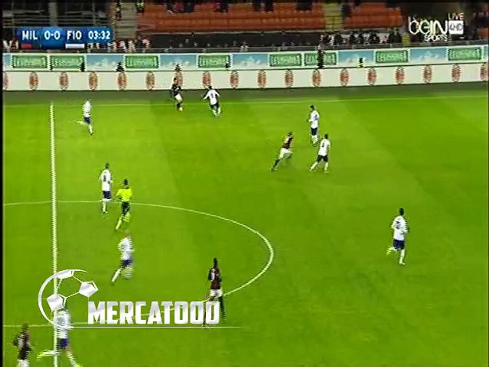 اهداف مباراة ( ميلان 2-0 فيورنتينا ) الدوري الايطالي