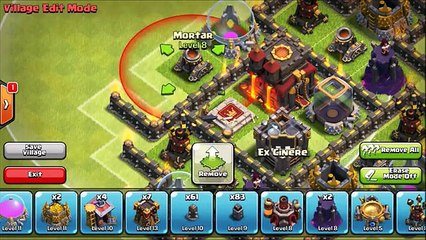 Clash of Clans - Best Farming Base  TH10 Forever Anti- All (27)
